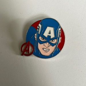 Captain America avengers pin